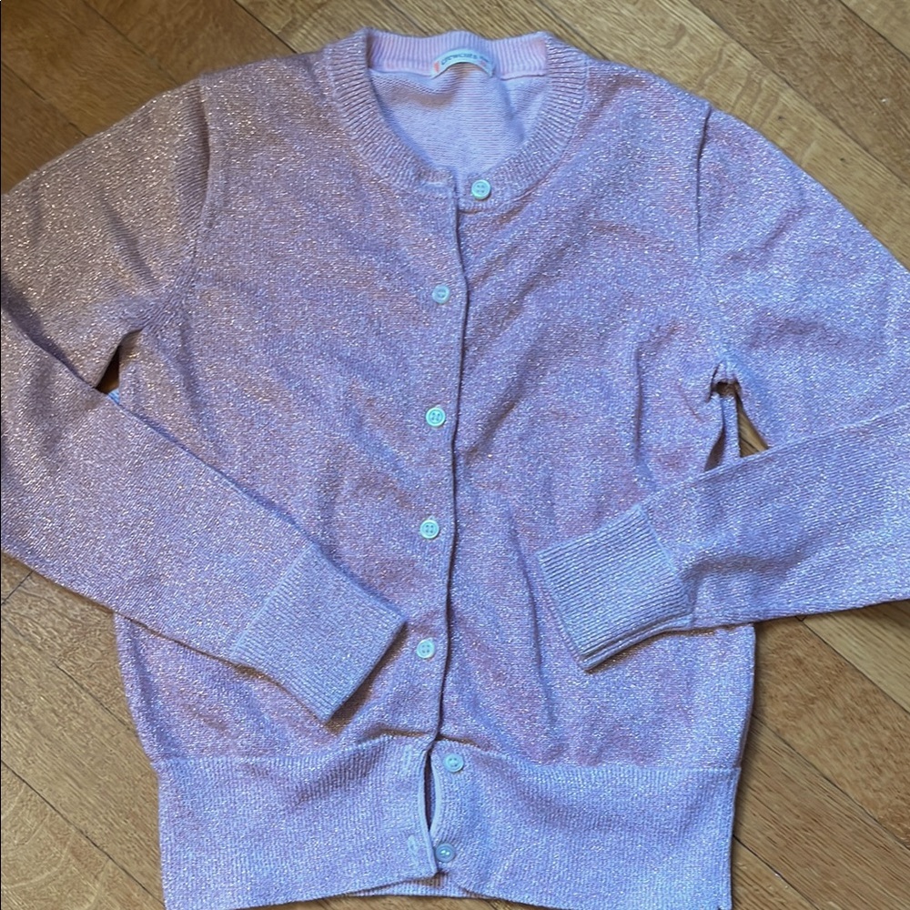 like new shimmering sweater